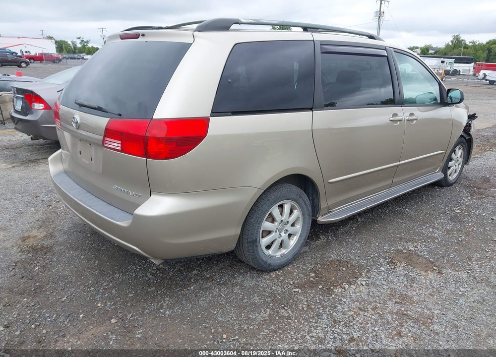 2004 TOYOTA SIENNA XLE VIN: 5TDZA22C24S079844
