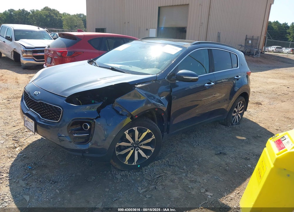2018 KIA SPORTAGE EX VIN: KNDPNCAC8J7390445