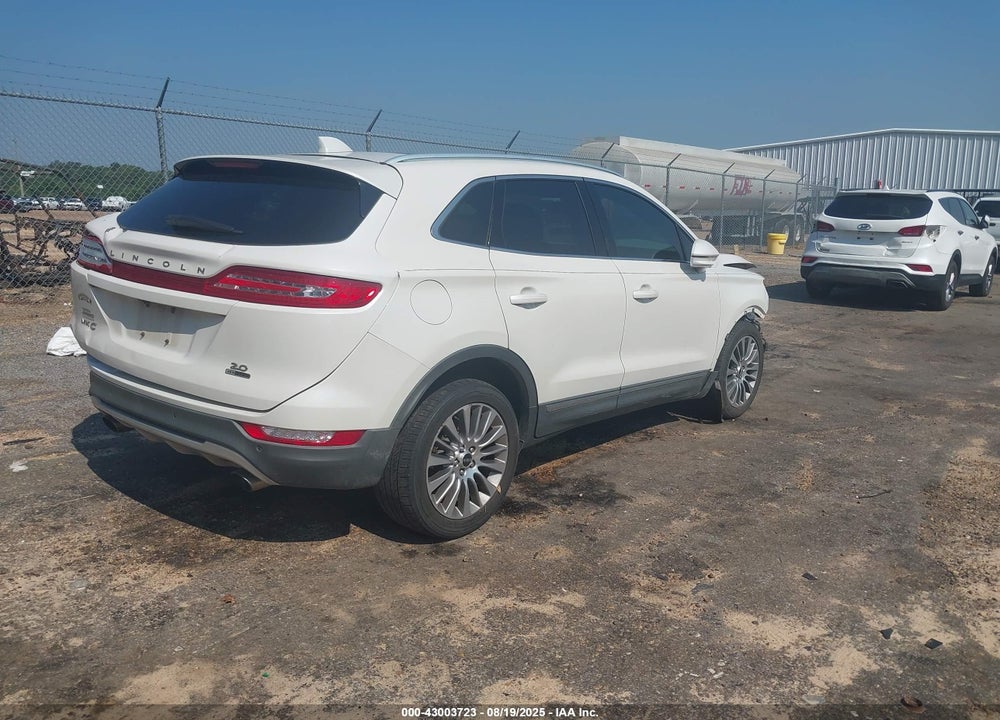 2016 LINCOLN MKC RESERVE VIN: 5LMCJ3C9XGUJ24214