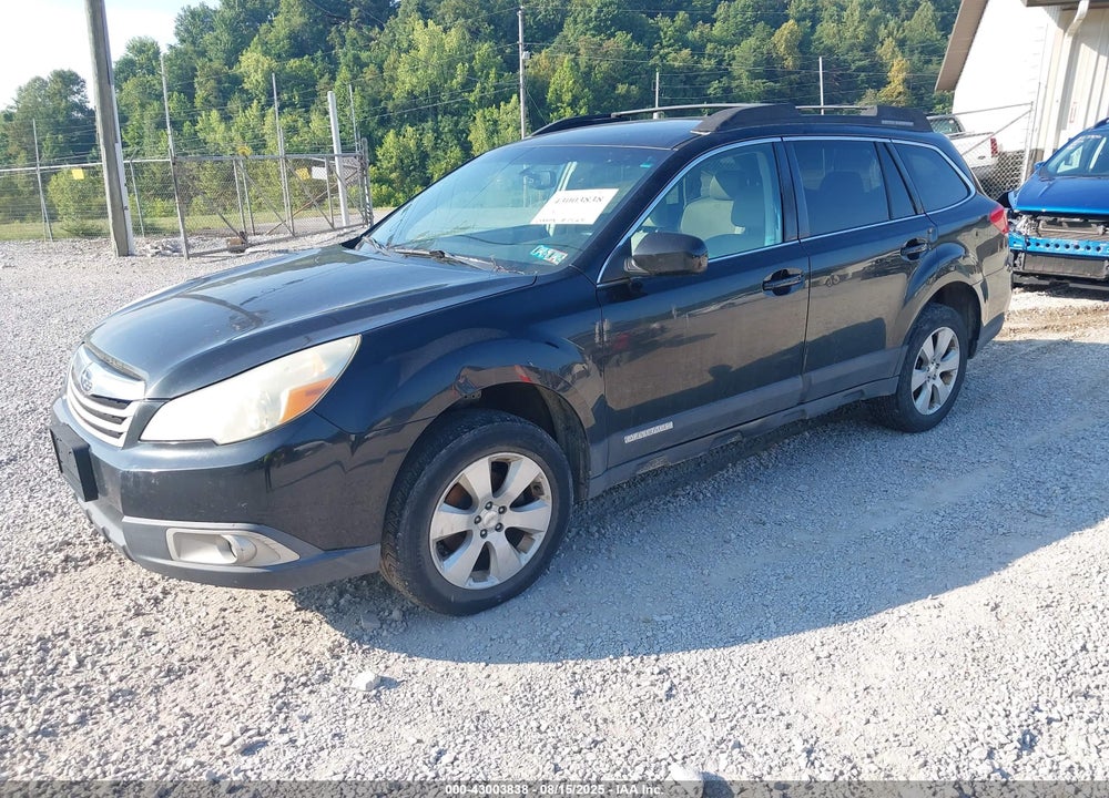 2011 SUBARU OUTBACK 2.5I PREMIUM VIN: 4S4BRBCC3B3434815