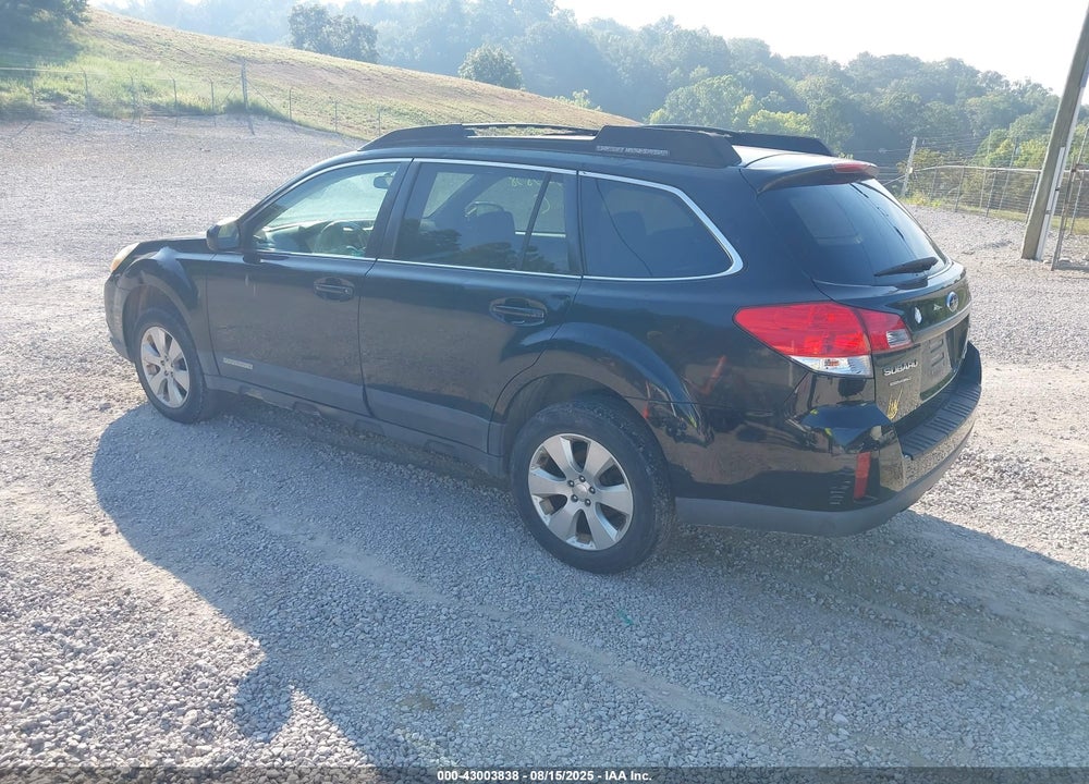 2011 SUBARU OUTBACK 2.5I PREMIUM VIN: 4S4BRBCC3B3434815