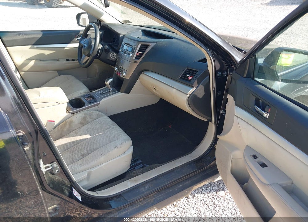 2011 SUBARU OUTBACK 2.5I PREMIUM VIN: 4S4BRBCC3B3434815
