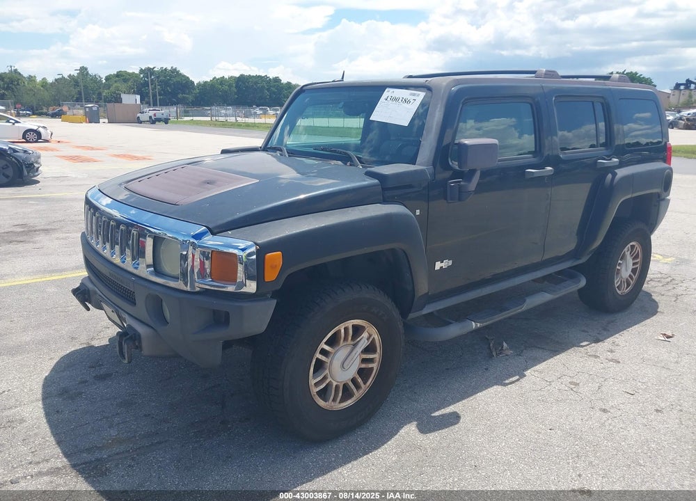 2007 HUMMER H3 VIN: 5GTDN13E378198495