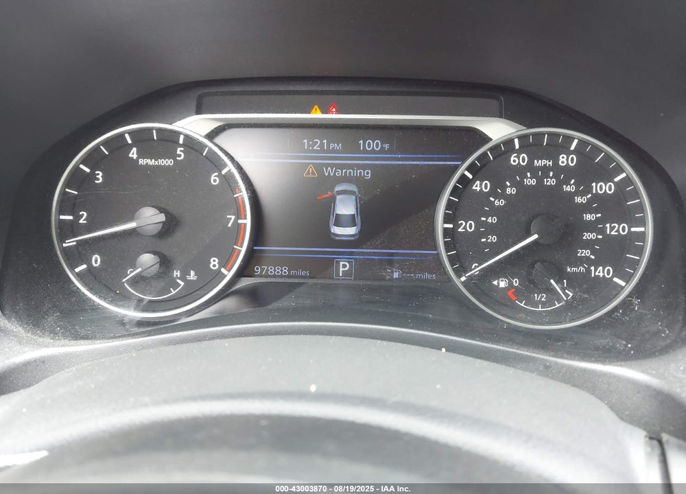 2020 NISSAN ALTIMA SR FWD VIN: 1N4BL4CV6LC267053