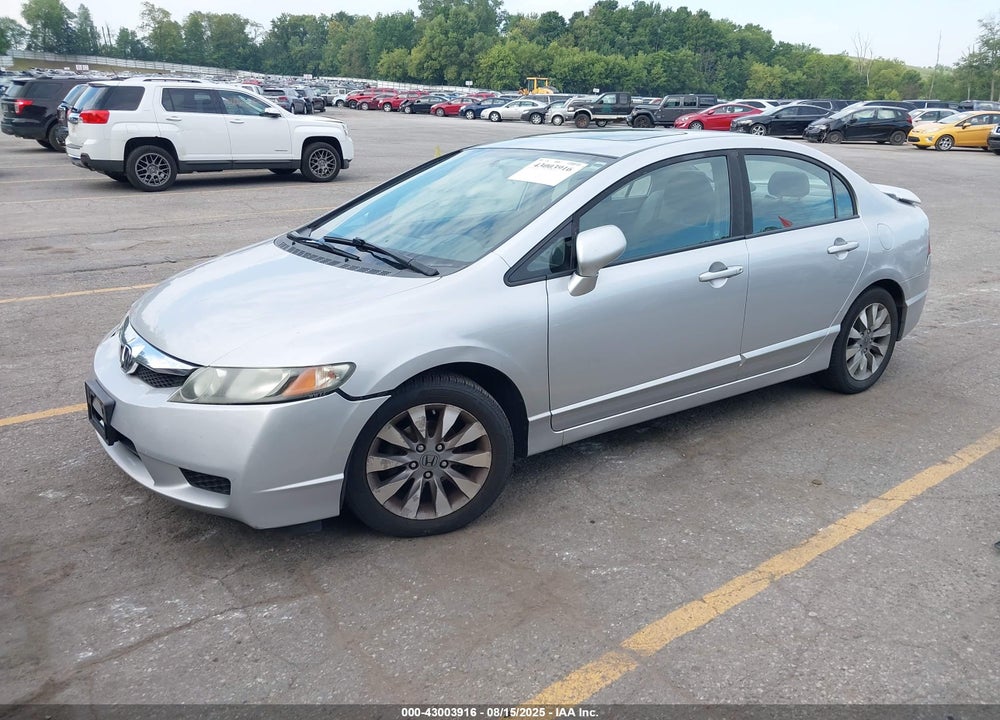 2010 HONDA CIVIC EX VIN: 19XFA1F8XAE041206