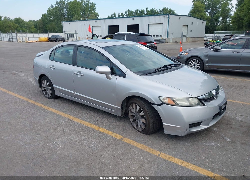2010 HONDA CIVIC EX VIN: 19XFA1F8XAE041206