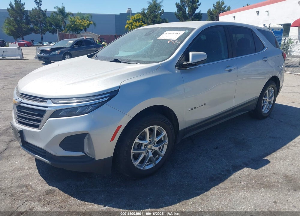 2022 CHEVROLET EQUINOX VIN: 3GNAXJEV7NL224586