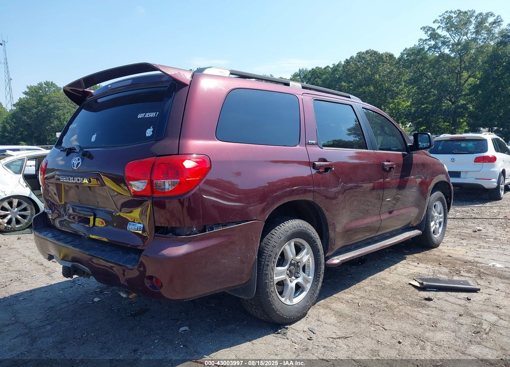 2008 TOYOTA SEQUOIA VIN: 5TDZY64A58S005922