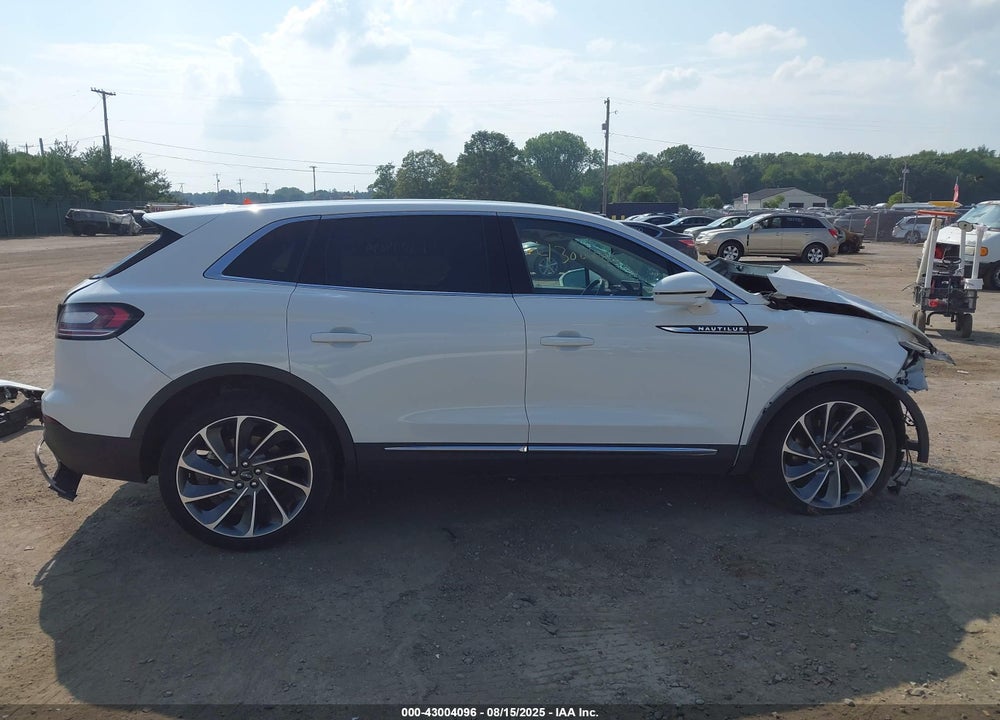 2022 LINCOLN NAUTILUS VIN: 2LMPJ8KP6NBL18361