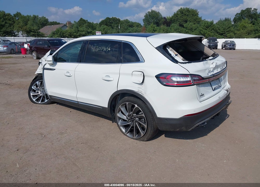 2022 LINCOLN NAUTILUS VIN: 2LMPJ8KP6NBL18361