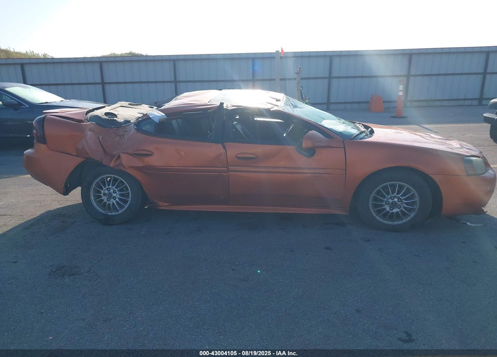 2005 PONTIAC GRAND PRIX GT VIN: 2G2WS522851192865