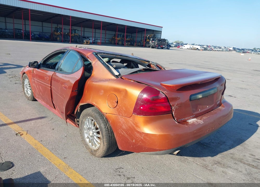 2005 PONTIAC GRAND PRIX GT VIN: 2G2WS522851192865