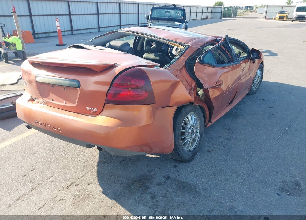 2005 PONTIAC GRAND PRIX GT VIN: 2G2WS522851192865
