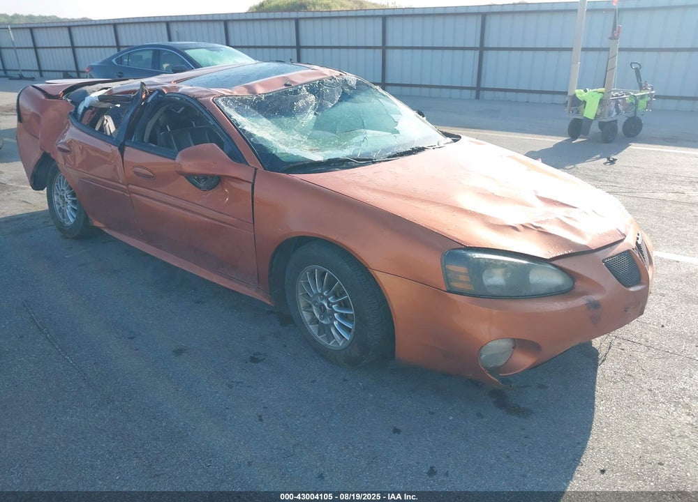 2005 PONTIAC GRAND PRIX GT VIN: 2G2WS522851192865