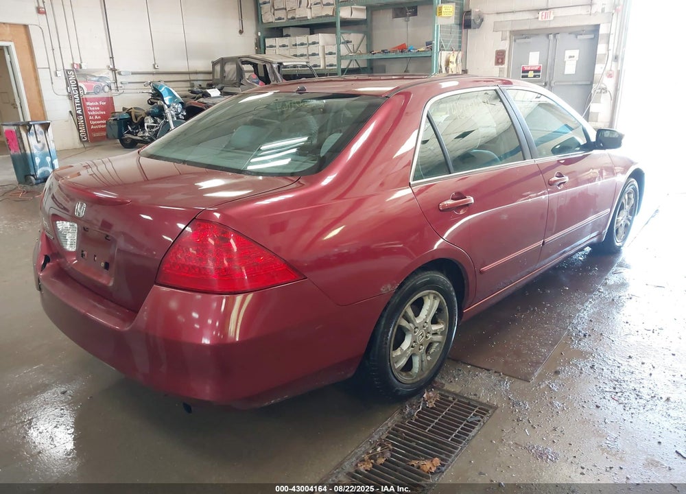 2006 HONDA ACCORD 2.4 SE VIN: 1HGCM56306A164031