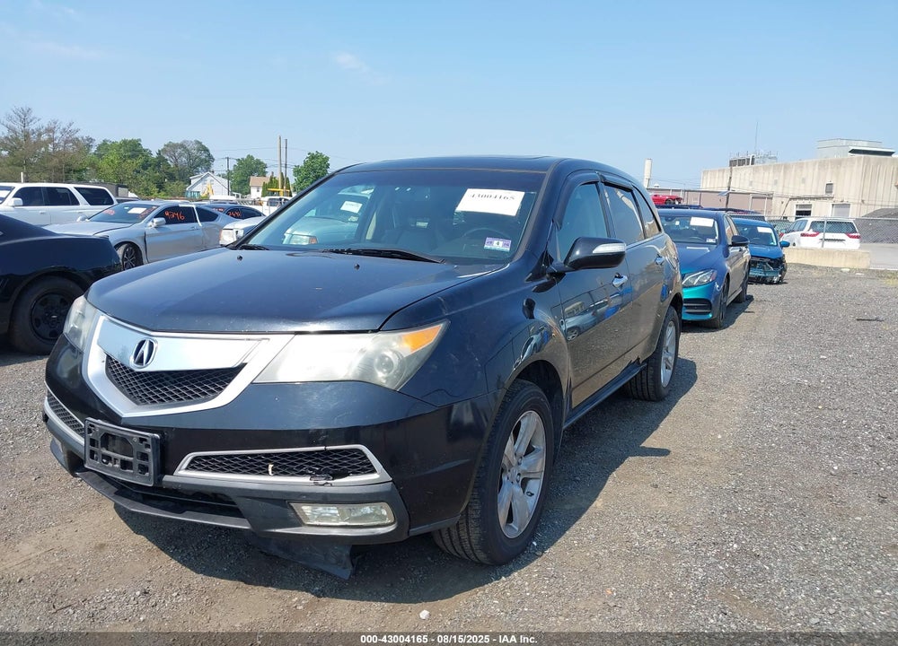 2012 ACURA MDX VIN: 2HNYD2H26CH522456