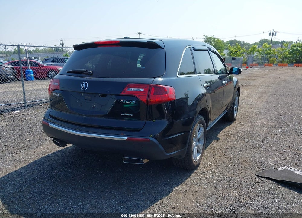2012 ACURA MDX VIN: 2HNYD2H26CH522456