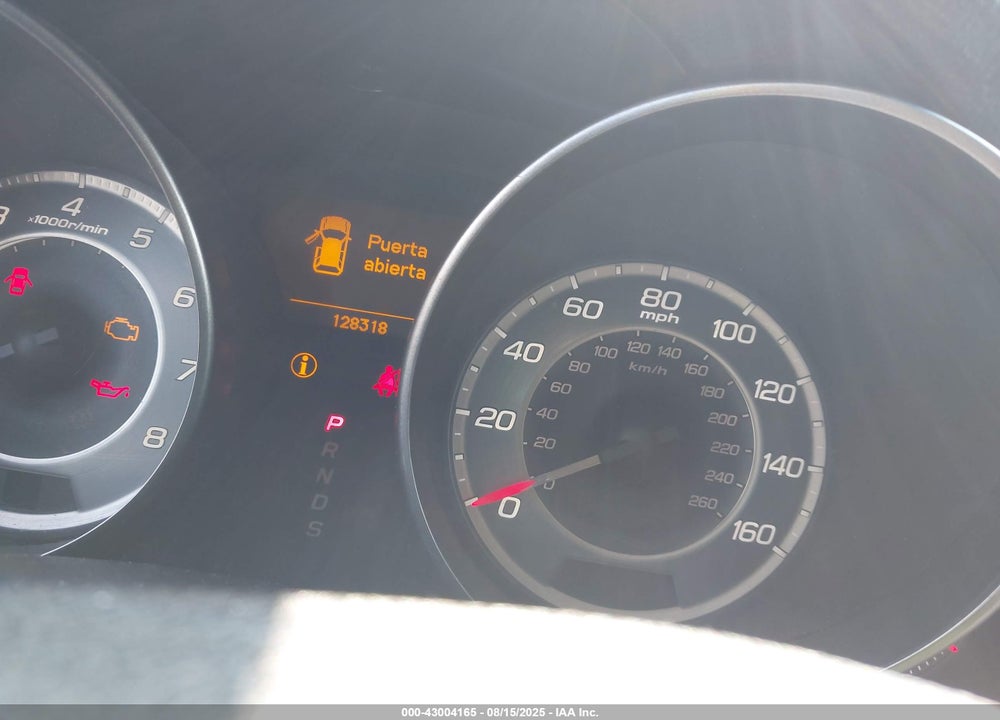 2012 ACURA MDX VIN: 2HNYD2H26CH522456
