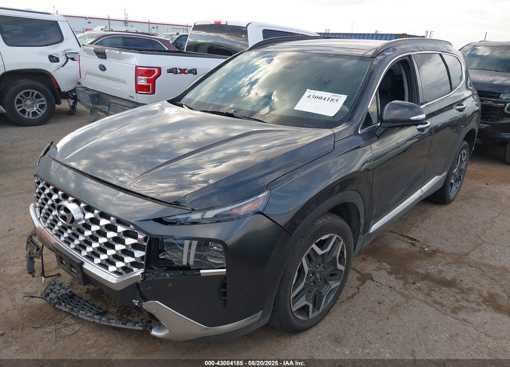 2021 HYUNDAI SANTA FE VIN: 5NMS44AL3MH319198