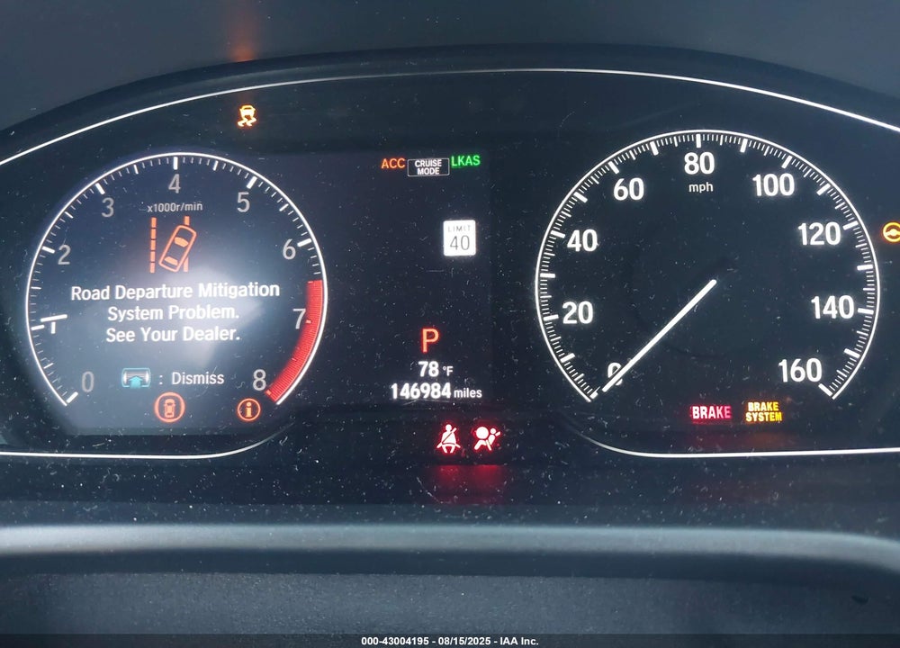 2018 HONDA ACCORD VIN: 1HGCV1F39JA010920