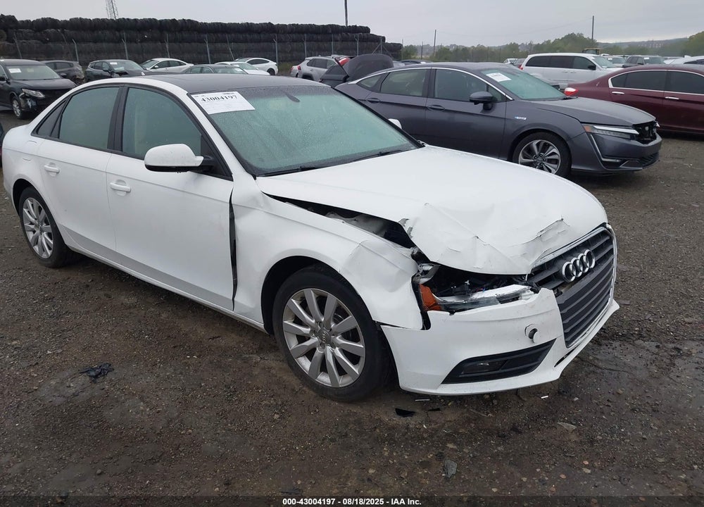 2014 AUDI A4 VIN: WAUBFAFL8EN031048