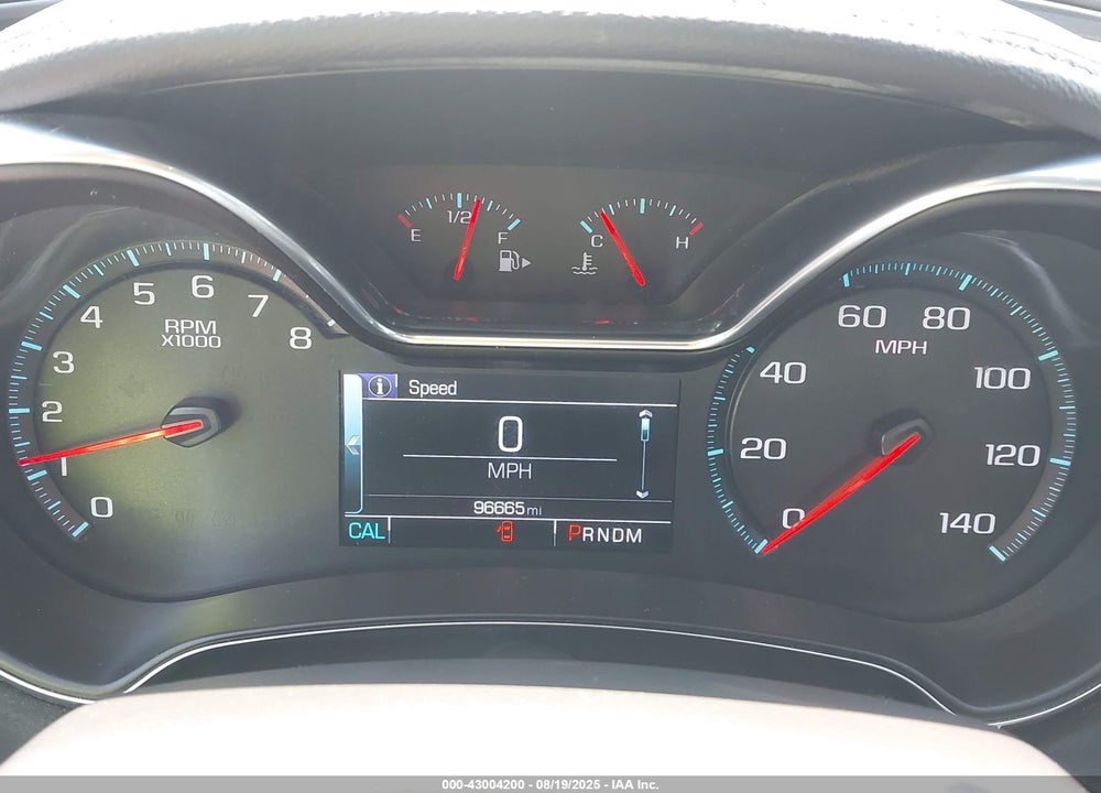 2017 CHEVROLET IMPALA VIN: 2G1105S34H9197726