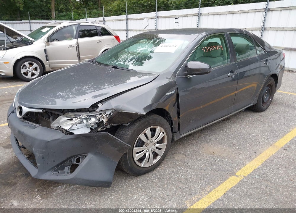 2012 TOYOTA CAMRY HYBRID LE VIN: 4T1BD1FK6CU008303