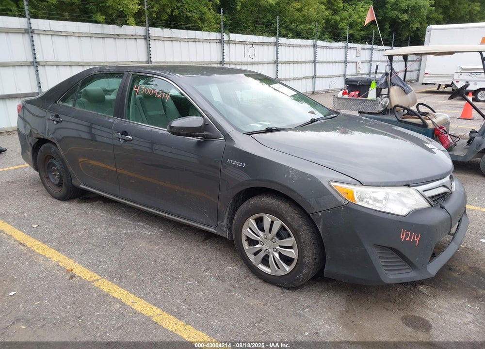 2012 TOYOTA CAMRY HYBRID LE VIN: 4T1BD1FK6CU008303