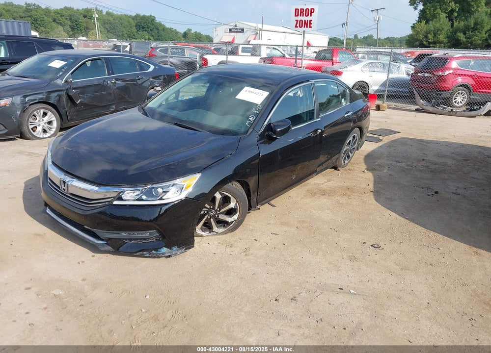 2017 HONDA ACCORD VIN: 1HGCR2F8XHA164374