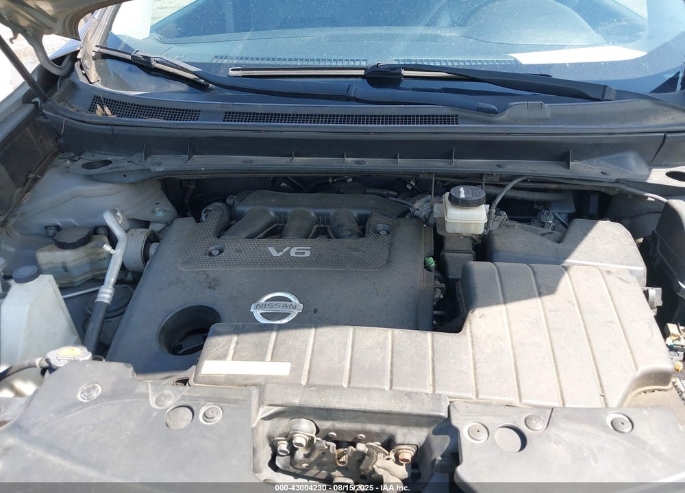 2009 NISSAN MURANO VIN: JN8AZ18WX9W134067