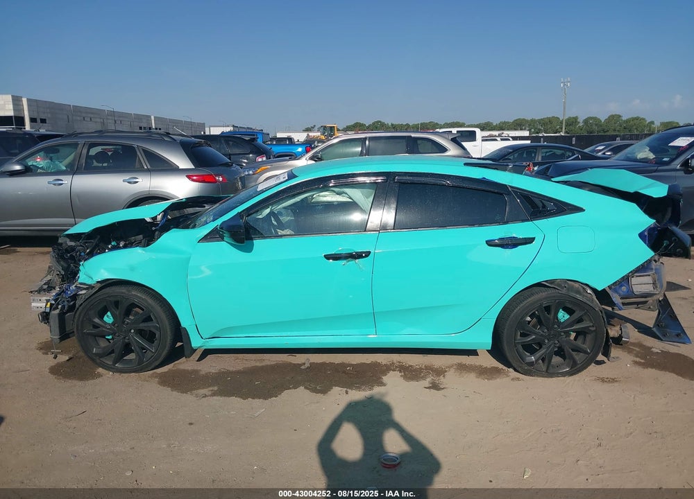 2019 HONDA CIVIC VIN: 19XFC2F83KE010025