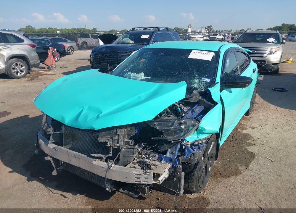 2019 HONDA CIVIC VIN: 19XFC2F83KE010025
