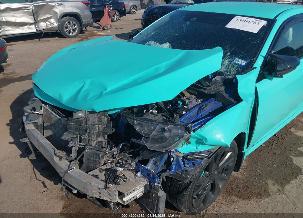 2019 HONDA CIVIC VIN: 19XFC2F83KE010025