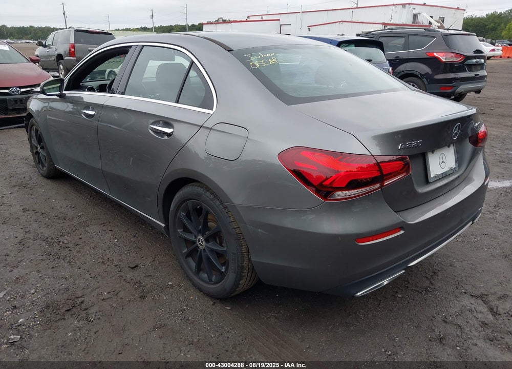 2020 MERCEDES-BENZ A 220 4MATIC VIN: WDD3G4FB0LW038036