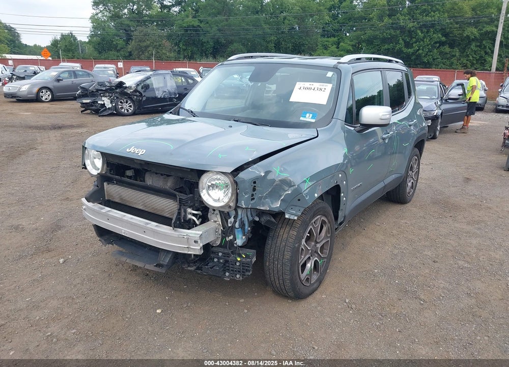 2017 JEEP RENEGADE VIN: ZACCJBDB9HPF39661