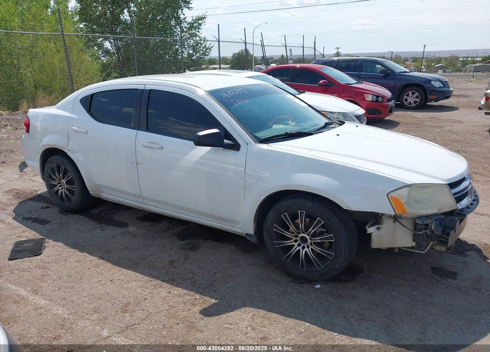2014 DODGE AVENGER VIN: 1C3CDZAB9EN109786