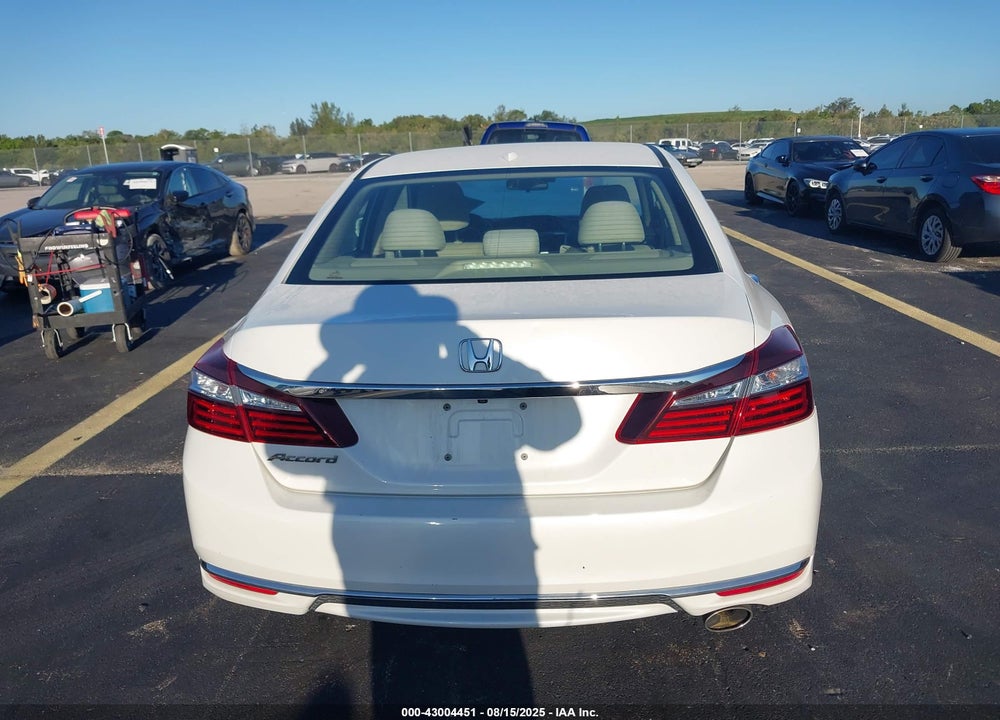 2016 HONDA ACCORD VIN: 1HGCR2F7XGA235448