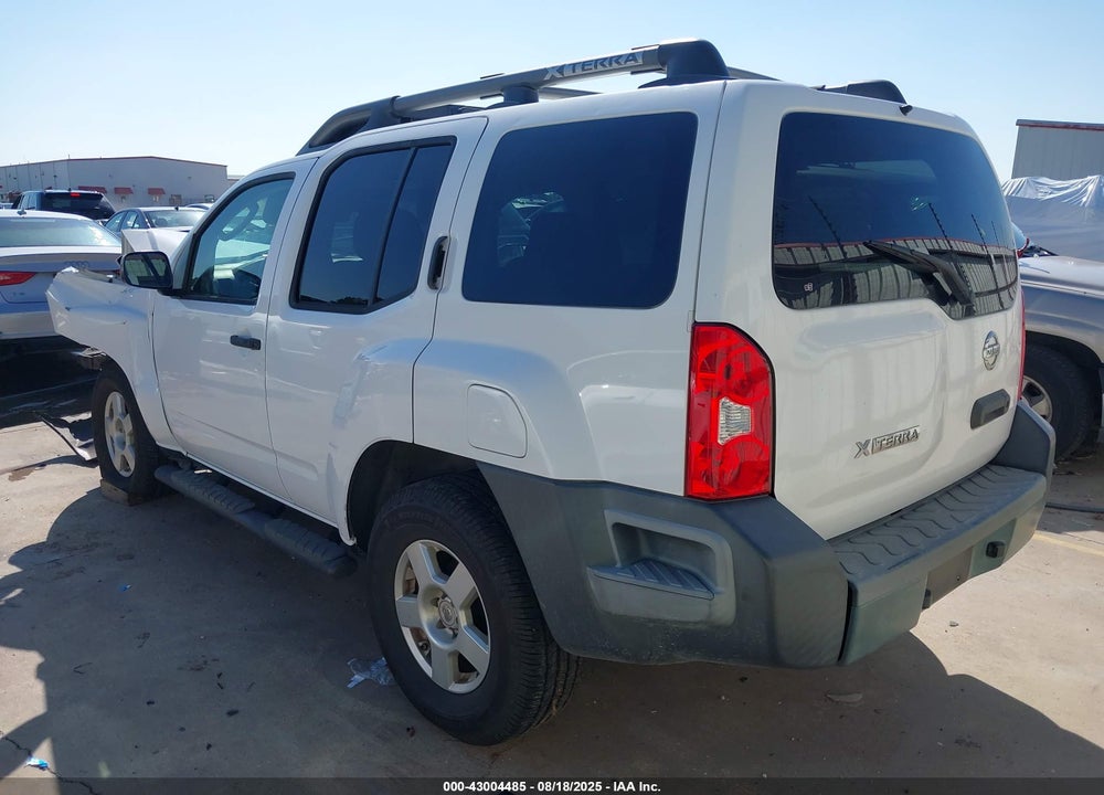 2007 NISSAN XTERRA S VIN: 5N1AN08U07C541535
