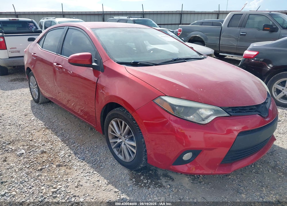 2014 TOYOTA COROLLA LE PLUS VIN: 5YFBURHE3EP040197