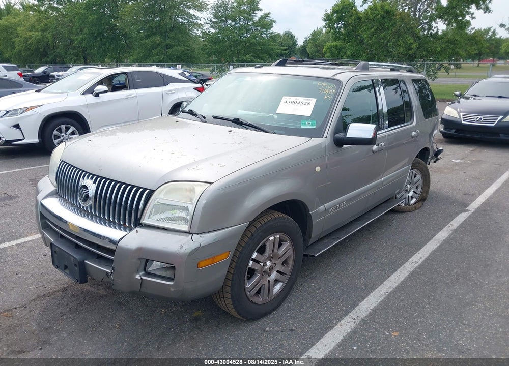 2008 MERCURY MOUNTAINEER PREMIER VIN: 4M2EU488X8UJ06305