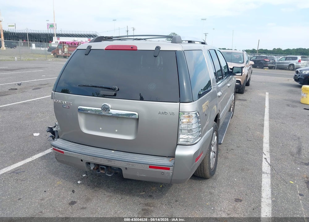 2008 MERCURY MOUNTAINEER PREMIER VIN: 4M2EU488X8UJ06305