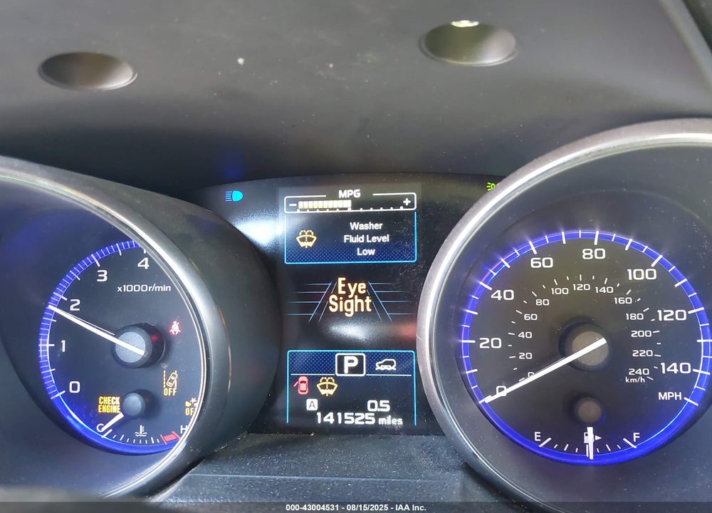 2019 SUBARU OUTBACK VIN: 4S4BSAFC6K3310869