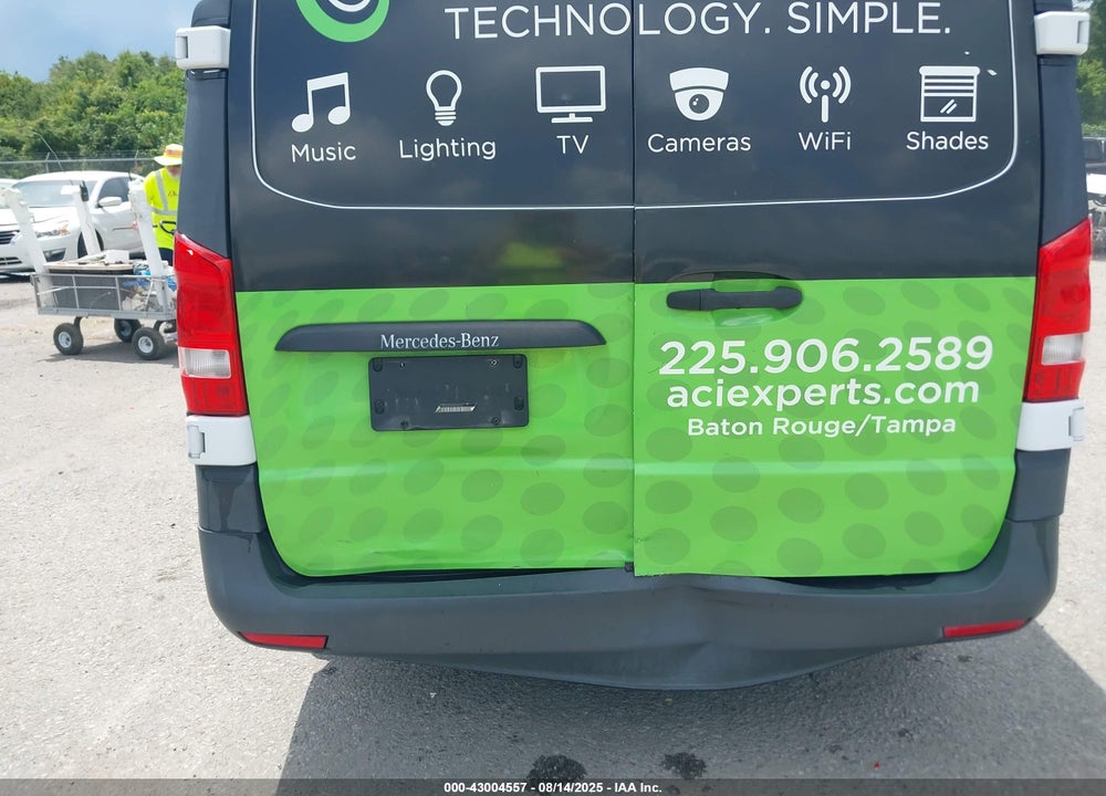 2017 MERCEDES-BENZ METRIS VIN: WD3PG2EA5H3229527