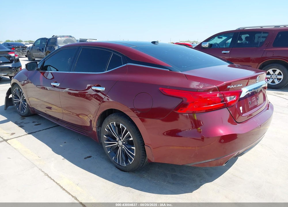2016 NISSAN MAXIMA 3.5 PLATINUM VIN: 1N4AA6AP7GC384082