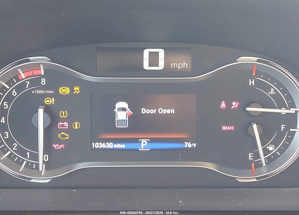 2019 HONDA RIDGELINE VIN: 5FPYK3F1XKB040838