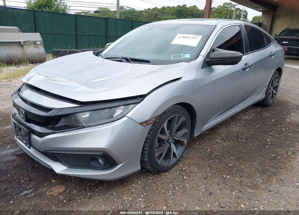 2019 HONDA CIVIC SPORT VIN: 2HGFC2F83KH531302