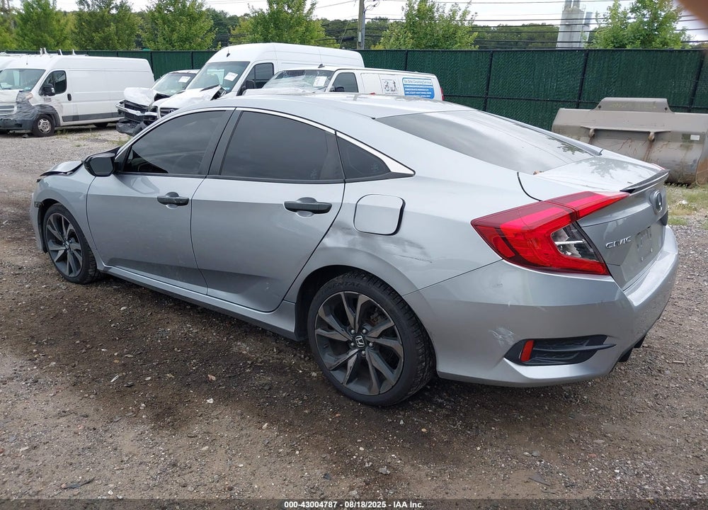2019 HONDA CIVIC SPORT VIN: 2HGFC2F83KH531302