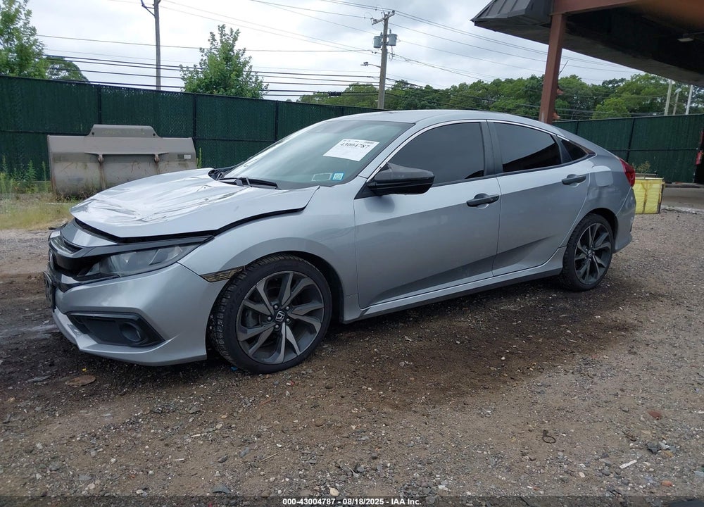 2019 HONDA CIVIC SPORT VIN: 2HGFC2F83KH531302