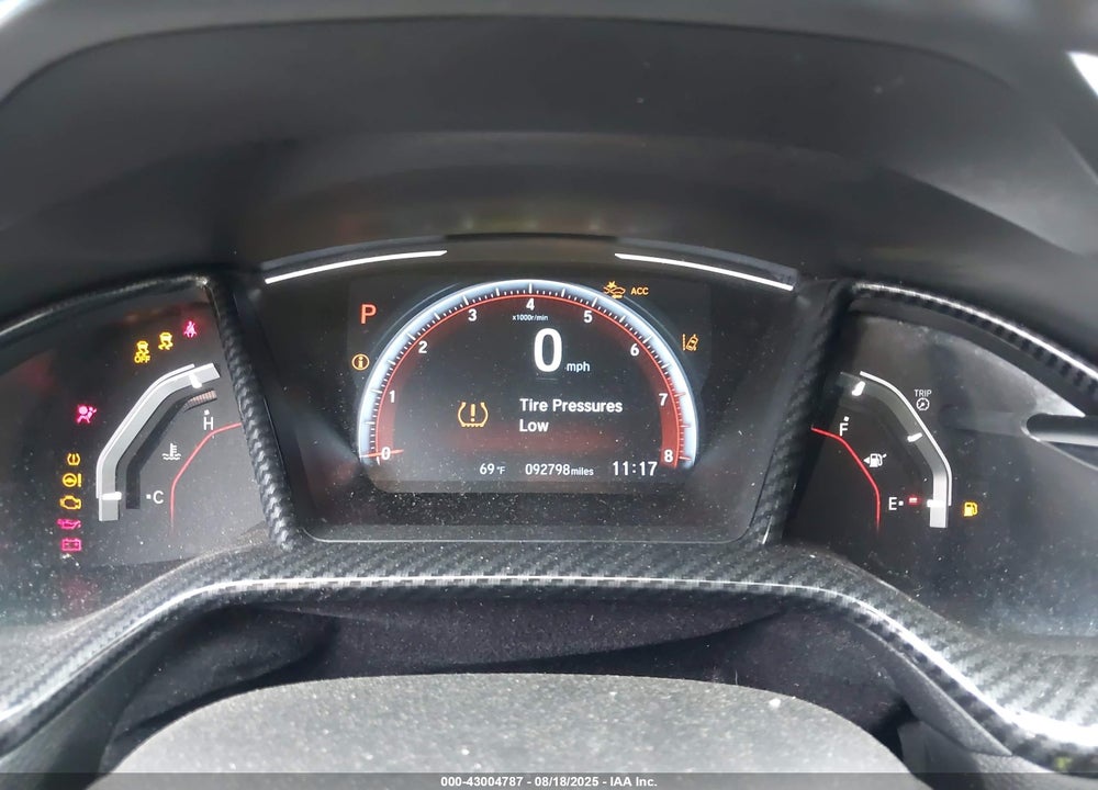 2019 HONDA CIVIC SPORT VIN: 2HGFC2F83KH531302