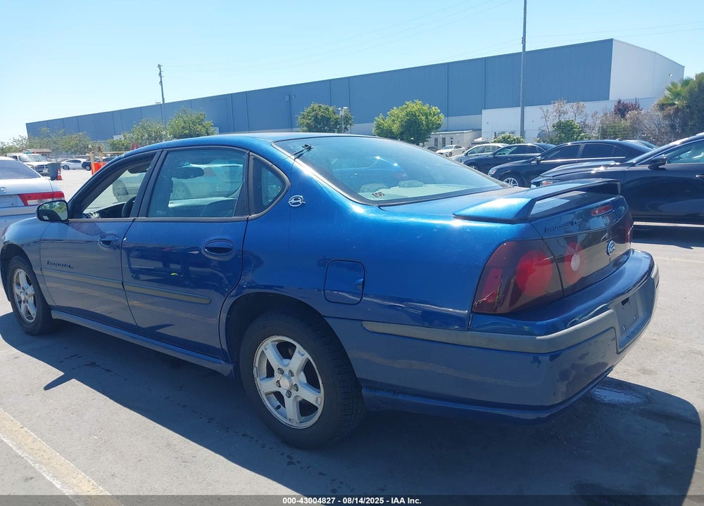 2003 CHEVROLET IMPALA LS VIN: 2G1WH52K139444425